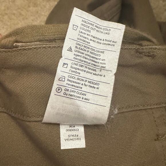 Vince Womens Cargo Jogger Pants Size 4 Green/Brown Military Slouchy Utility - Picture 5 of 8